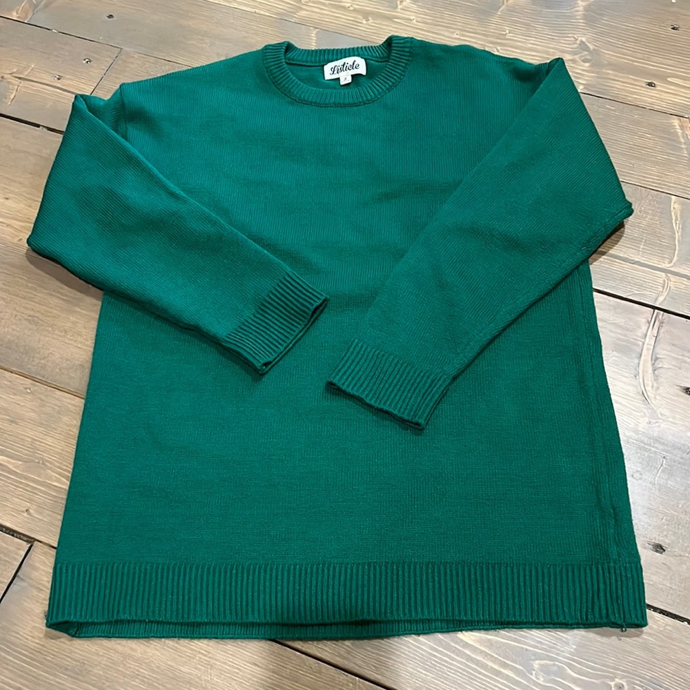 How I'm Feeling Emerald Sweater